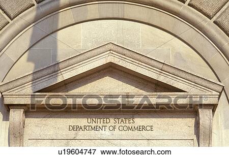 Stock Photo - United States Department of Commerce, Washington, DC. Fotosearch