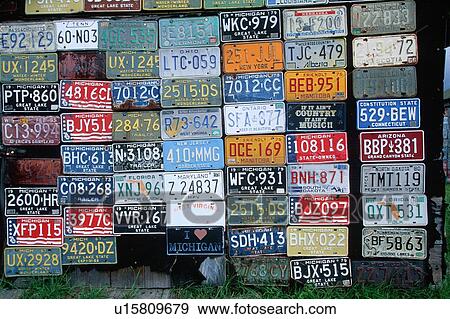 Vanity License Plate - Michigan View Large Photo Image Stock Photo - Vanity License Plate - Michigan. Fotosearch