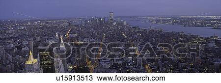 Stock Image - View of New York City. Fotosearch