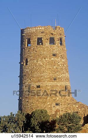 Watchtower, Grand Canyon National Park, Arizona View Large Photo Image Picture - Watchtower, Grand Canyon National Park, Arizona. Fotosearch