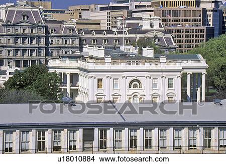 White House, a view of private quarters, Washington, DC View Large Photo Image Picture - White House, a view of private quarters, Washington, DC. Fotosearch