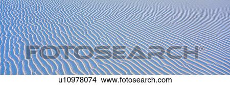 Picture - White Sand Dunes. Fotosearch