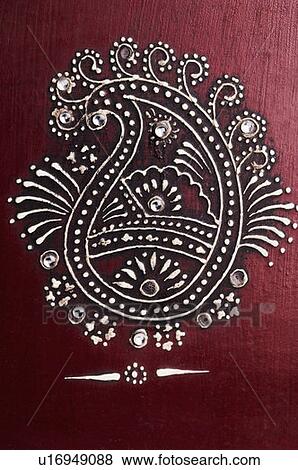 Close-up of a design on a wedding invitation card View Large Photo Image Stock Photo - Close-up of a design on a wedding invitation card. Fotosearch