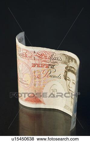 Close-up of a fifty pound note View Large Photo Image Stock Photo - Close-up of a fifty pound note. Fotosearch