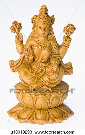 Close-up of a Laxmi idol View Large Photo Image Stock Image - Close-up of a Laxmi idol. Fotosearch