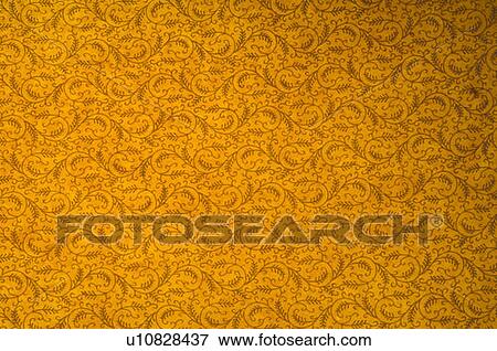 Close-up of a pattern on handmade paper View Large Photo Image Stock Photo - Close-up of a pattern on handmade paper. Fotosearch