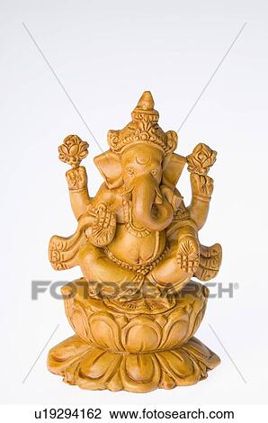 Close-up of a statue of Lord Ganesha View Large Photo Image Stock Image - Close-up of a statue of Lord Ganesha. Fotosearch