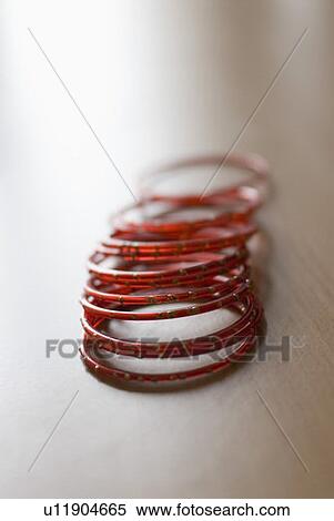 Stock Photography - Close-up of bangles. Fotosearch