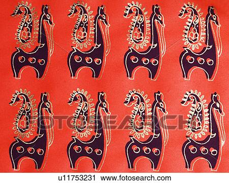 Close-up of designs on a wedding invitation card View Large Photo Image Stock Image - Close-up of designs on a wedding invitation card. Fotosearch