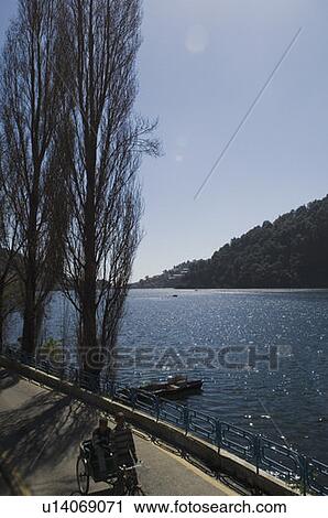 High angle view of a road at the lakeside View Large Photo Image Stock Image - High angle view of a road at the lakeside. Fotosearch