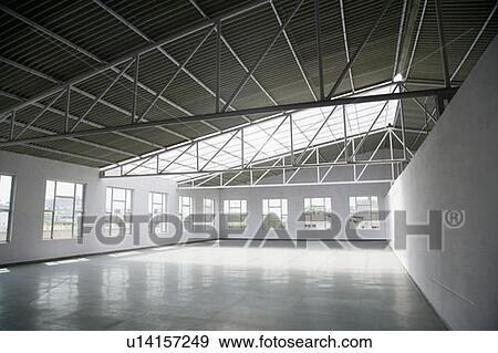 Stock Photo - Interiors of a warehouse. Fotosearch