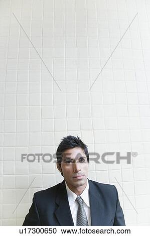 Stock Image - Portrait of a businessman. Fotosearch