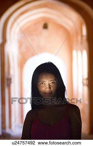 Portrait of a young woman View Large Photo Image Stock Image - Portrait of a young woman. Fotosearch