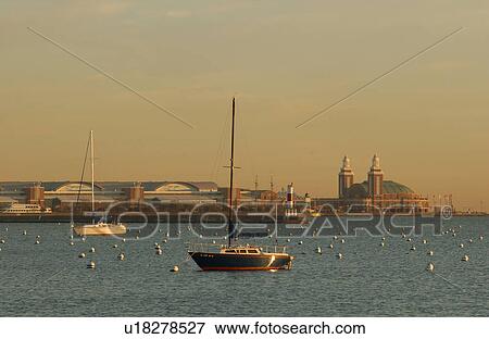 Stock Photo - Boats on the water. Fotosearch