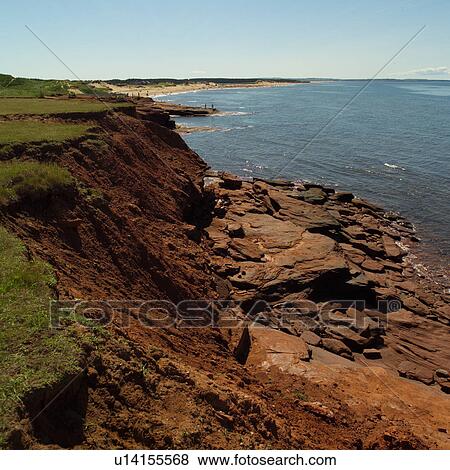 Coast line of Prince Edward Island, Canada View Large Photo Image Stock Photo - Coast line of Prince Edward Island, Canada. Fotosearch