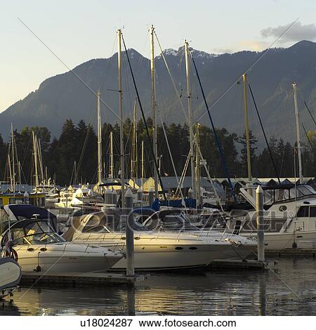 Stock Photo - Waterfront - Vancouver, British Columbia, Canada. Fotosearch