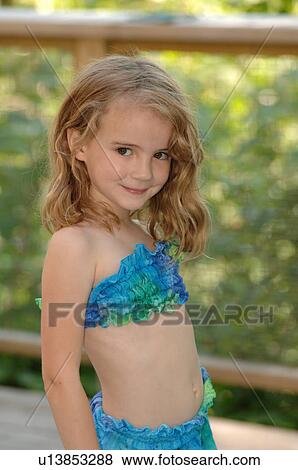 5 year old girl posing View Large Photo Image Stock Photo - 5 year old girl posing. Fotosearch