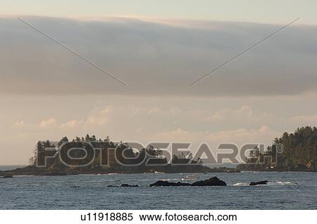 Stock Photography - Broken Islands, Pacific Rim National Park, Vancouver Island, Canada. Fotosearch