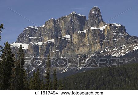 Picture - Bow Valley - Banff, Alberta, Canada. Fotosearch