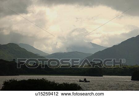 Ireland - Killarney Landscape of lake and mountains View Large Photo Image Stock Image - Ireland - Killarney Landscape of lake and mountains. Fotosearch