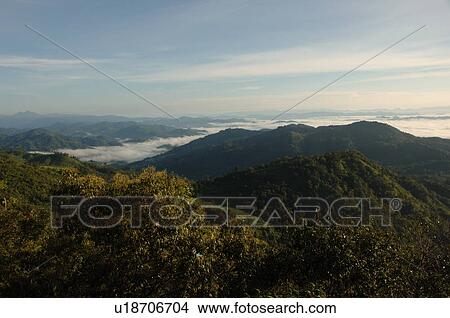 Overview of Myanmar countryside View Large Photo Image Picture - Overview of Myanmar countryside. Fotosearch