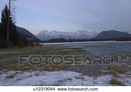 Vermillion Lake, Alberta, Canada View Large Photo Image Picture - Vermillion Lake, Alberta, Canada. Fotosearch