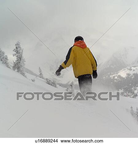 Snowboarder View Large Photo Image Picture - Snowboarder. Fotosearch