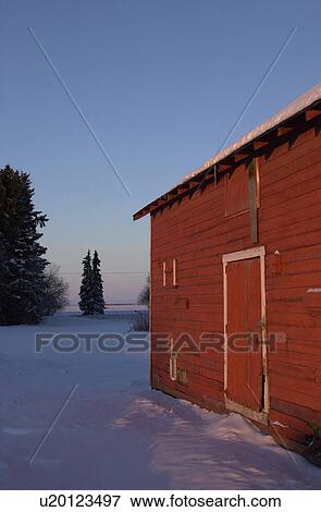 winter in Manitoba, prairie scene View Large Photo Image Stock Photo - winter in Manitoba, prairie scene. Fotosearch