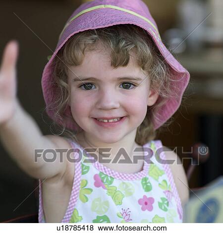 Stock Photo - Young Girl Portrait. Fotosearch