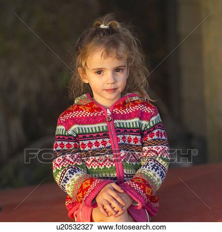 Stock Photo - Young Girl Portrait. Fotosearch