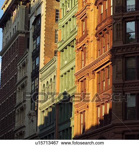 Buildings in New York City View Large Photo Image Stock Photo - Buildings in New York City. Fotosearch