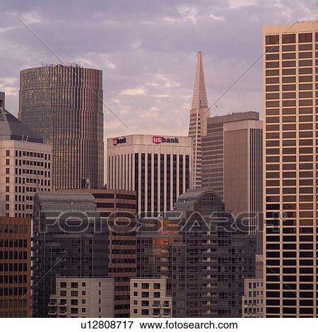 Stock Photo - Buildings of Downtown San Francisco. Fotosearch