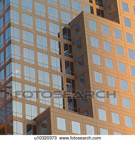 Stock Image - Exterior of building. Fotosearch