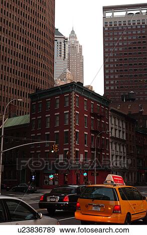 Financial District, New York City View Large Photo Image Stock Photo - Financial District, New York City. Fotosearch