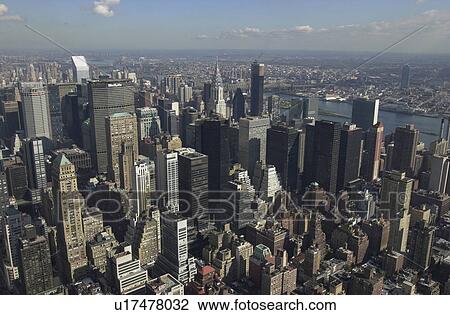 Manhattan Aerial Views, New York City View Large Photo Image Stock Image - Manhattan Aerial Views, New York City. Fotosearch