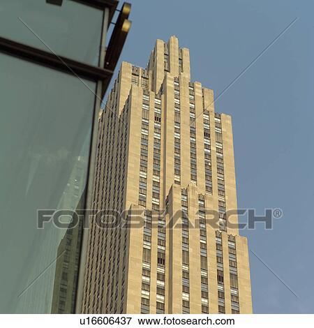 Rockefeller Center, New York City View Large Photo Image Stock Photo - Rockefeller Center, New York City. Fotosearch