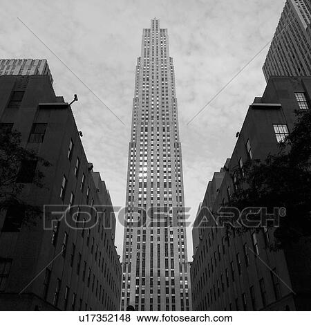 Rockefeller Center, New York City View Large Photo Image Stock Photo - Rockefeller Center, New York City. Fotosearch