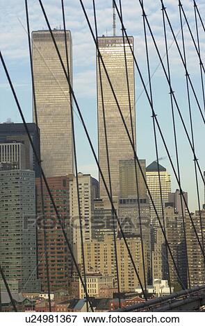 Stock Photo - World Trade Center, New York City. Fotosearch