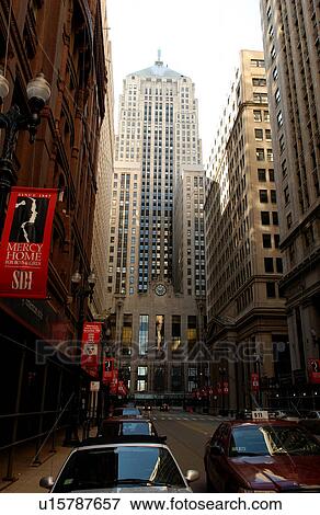 Stock Photo - Chicago Board of Trade Building in a Chicago. Fotosearch