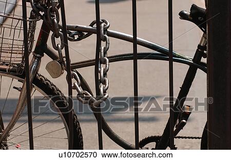 New York City - Locked Bicycle in Soho View Large Photo Image Stock Image - New York City - Locked Bicycle in Soho. Fotosearch