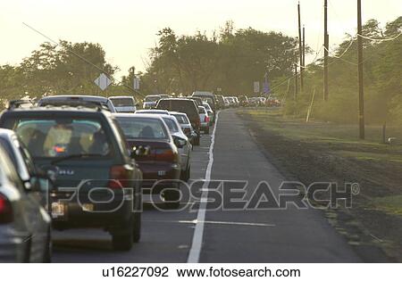 Traffic Jam View Large Photo Image Stock Image - Traffic Jam. Fotosearch