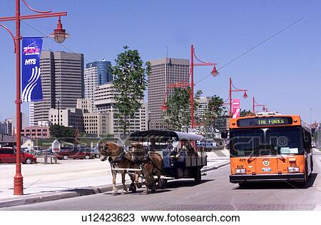 Stock Image - Winnipeg, Manitoba, Canada. Fotosearch