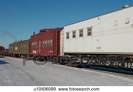 Winnipeg, Railway Yards View Large Photo Image Stock Photo - Winnipeg, Railway Yards. Fotosearch