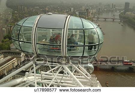 Stock Photo - London Eye - London, England. Fotosearch