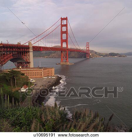 Stock Image - Golden Gate Bridge. Fotosearch