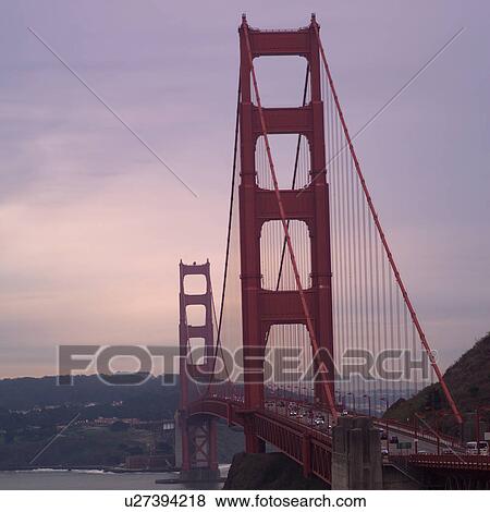 Stock Photo - Golden Gate Bridge. Fotosearch