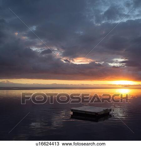 Floating Dock at Dusk View Large Photo Image Stock Image - Floating Dock at Dusk. Fotosearch