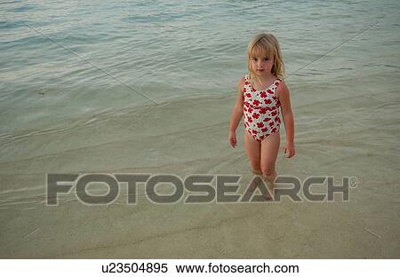 Stock Photography - Portrait of a young girl. Fotosearch