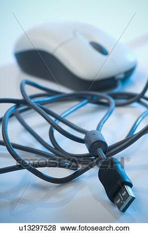 Stock Photo - Close-up of a computer mouse. Fotosearch