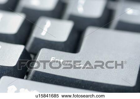 Close-up of an enter key of a computer keyboard View Large Photo Image Stock Photography - Close-up of an enter key of a computer keyboard. Fotosearch